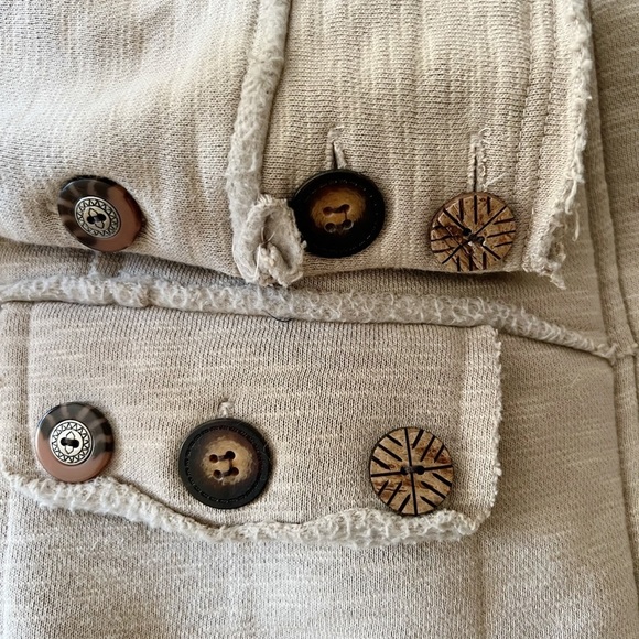 Element Tan Zip Front Jacket with Faux Sherpa Lining and Collar Size Small - Picture 13 of 16